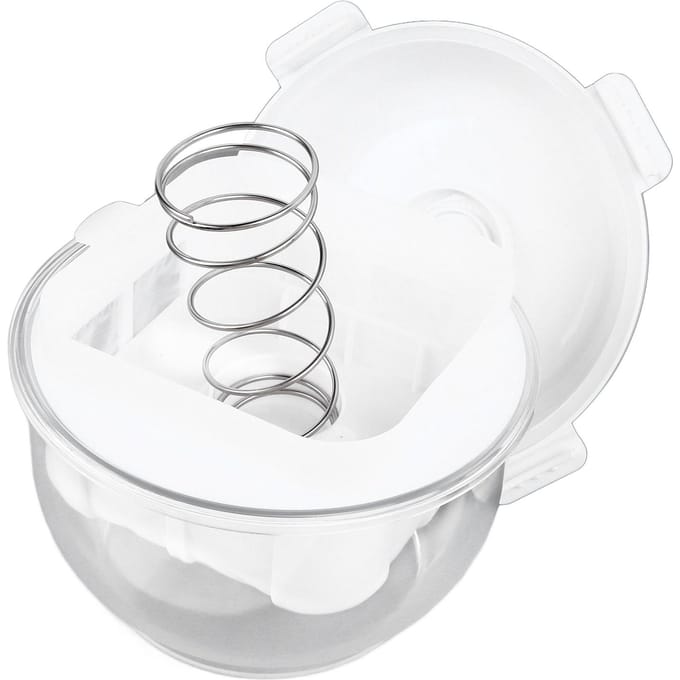 Yoghurt Wei Scheider Rond Grote Capaciteit Efficiënt Fijnmazig Yoghurtmaker Filter voor Thuiskeuken white