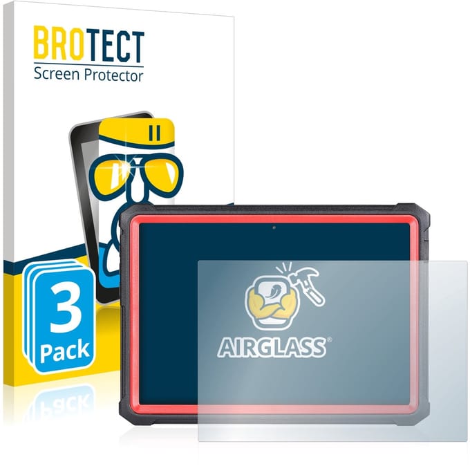 Screenprotector 3 Stuks voor Launch X-431 PRO3S+ V2.0 Beschermglas transparant