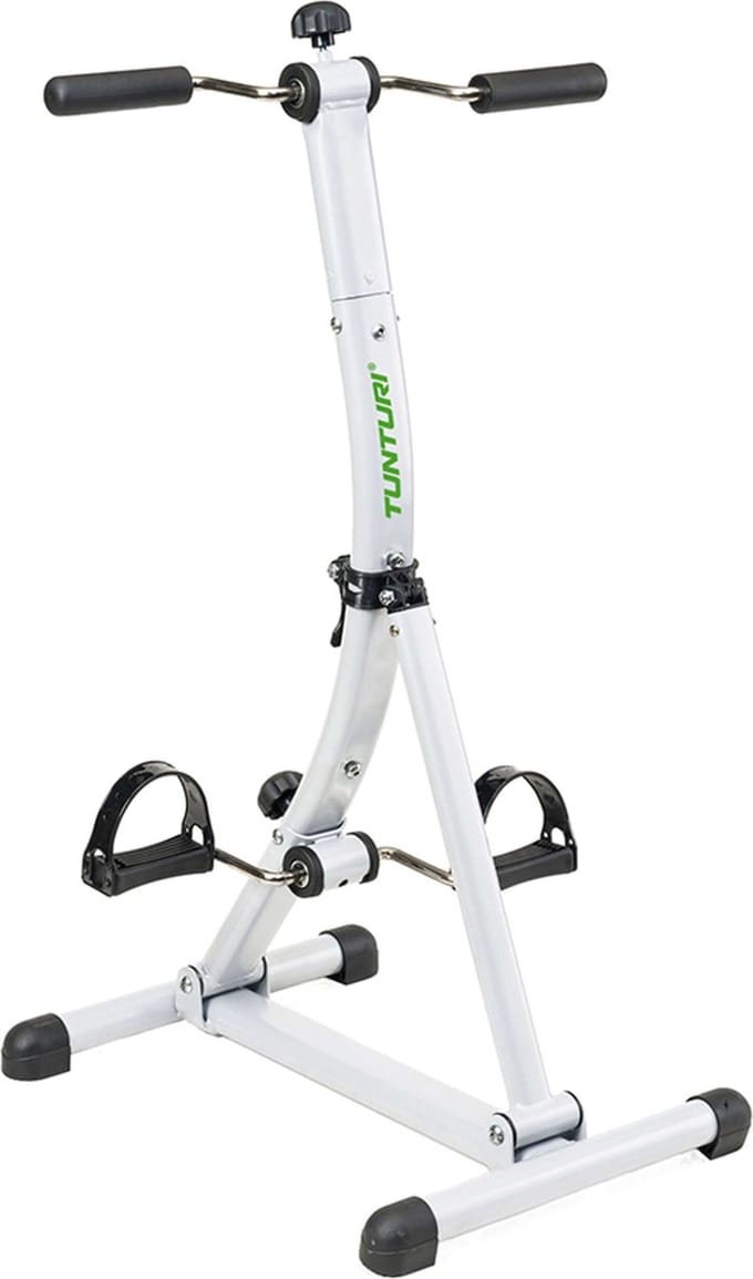 Tunturi Dubbele Bewegingstrainer - Hometrainer - Stoelfiets - Mini bike - Verstelbaar