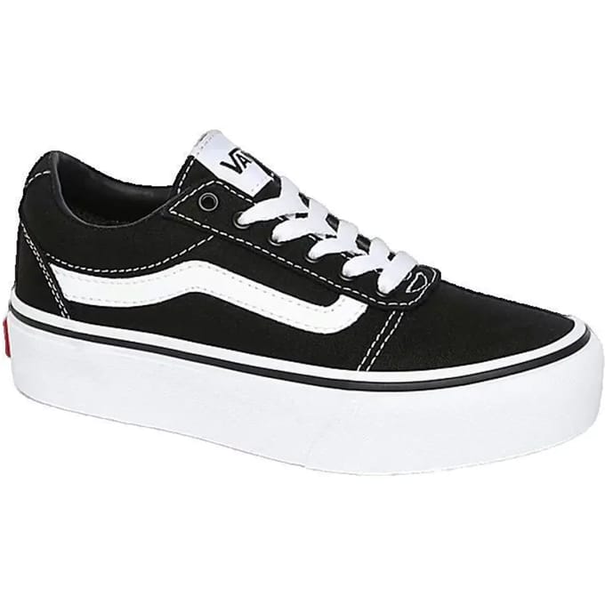 VANS MY Ward Platform (Canvas) Black - White - Sneakers - Unisex