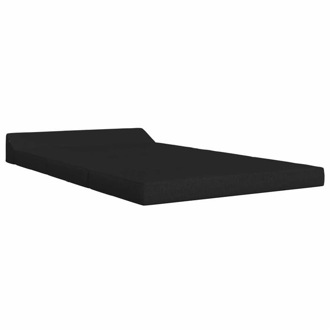 vidaXL - Vouwbare - Sofa - Bed - Zwart - 120 - x - 60 - x - 49 - cm - Stof