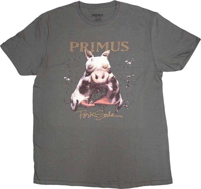 Primus - Pork Soda Heren T-shirt - 2XL - Grijs