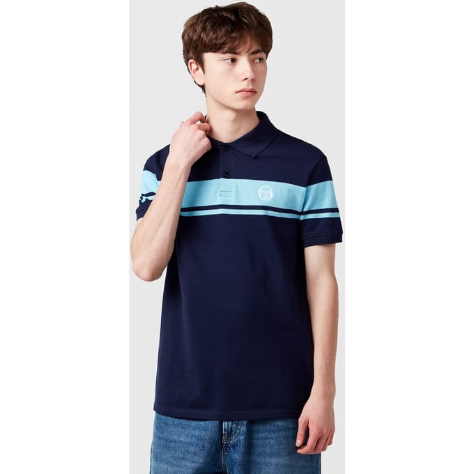 SERGIO TACCHINI YOUNG LINE POLO MARITIME BLUE/BALTIC SEA