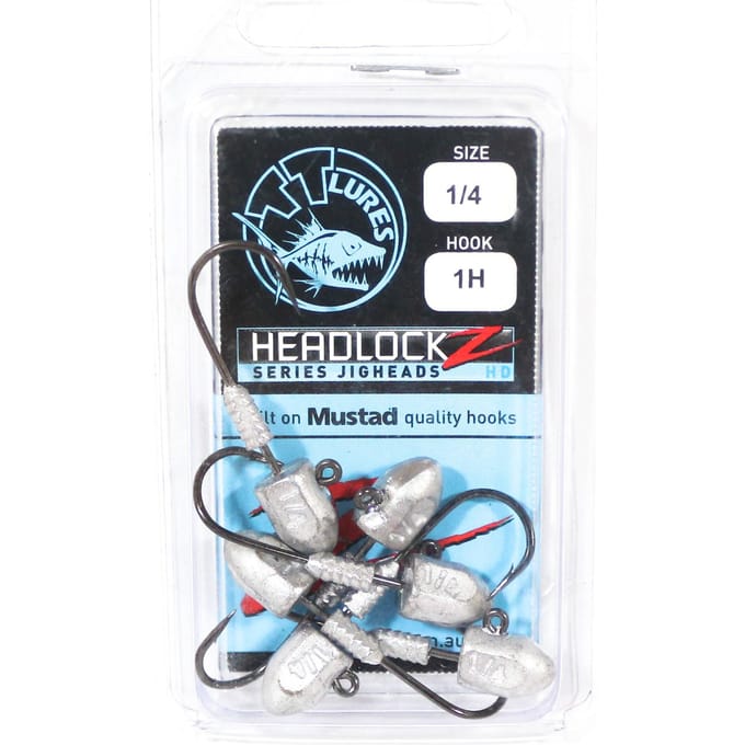 Tackle Tactics TT Headlockz HD jigkop 1/4 oz 1 6/verpakking (3634)