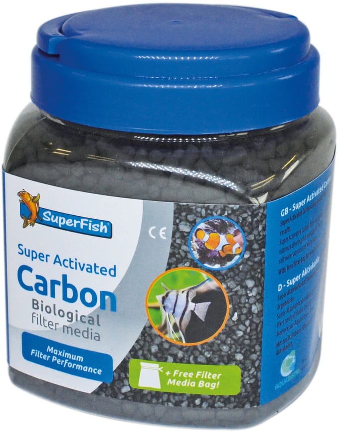 SuperFish Super Activated kool / Carbon - Aquarium - Filtermedia - 1000 ml