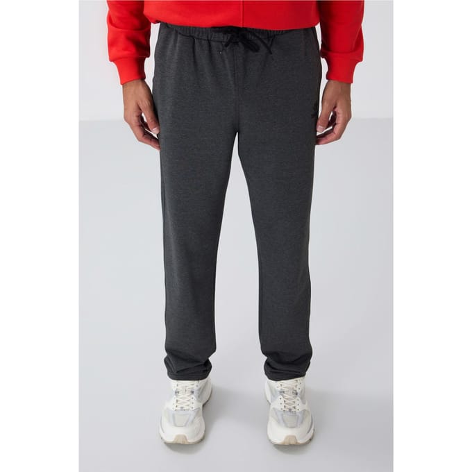 Heren Regular-Fit Katoenmengsel Sweatpants