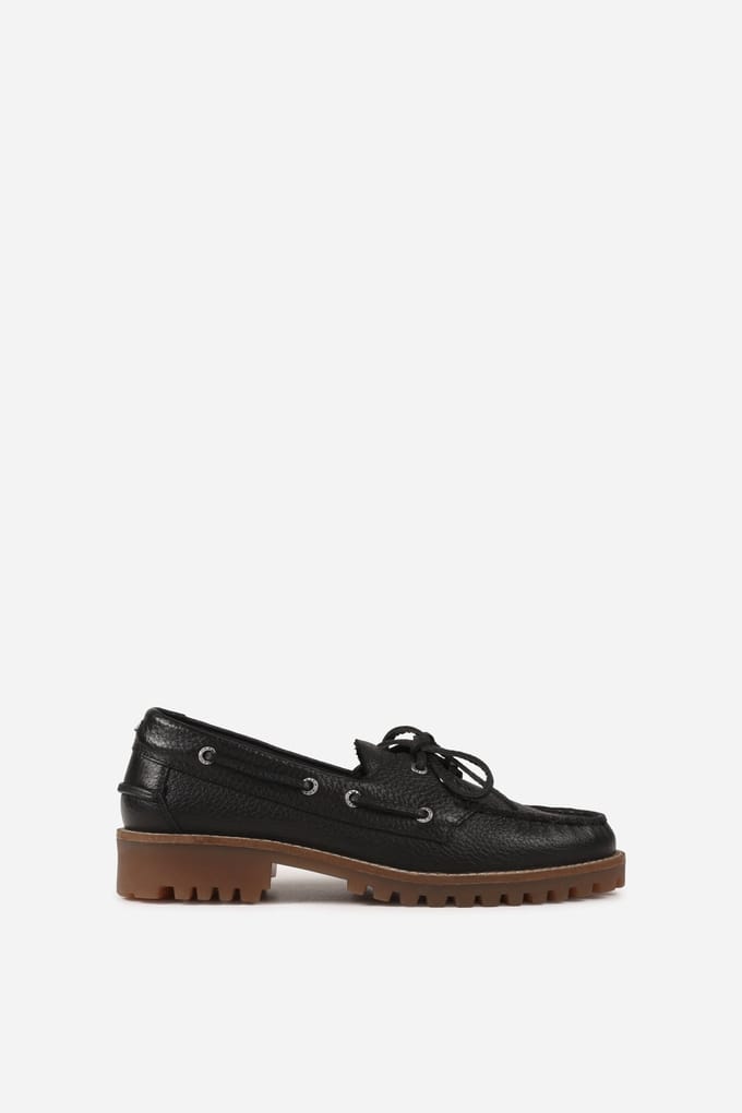 Bronx Sie-nna Low Shoe Black/gum Taglia: 41 | Mocassini Outlet | Donna | Nero