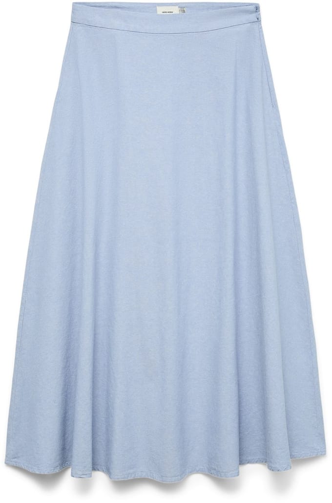 VERO MODA - VMNORMA MW MAXI CHAMBRAY SKIRT - Dames - Rokken