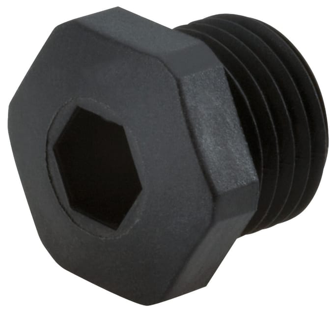 M20 X 1.5 Polyamide Blinde Plug Zwart - 1255200150 [10 Stuks]