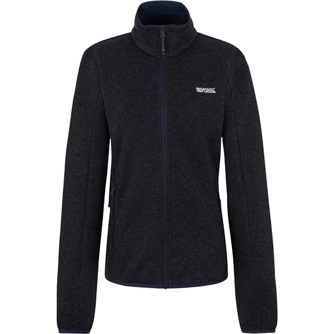Regatta Dames Newhill Volle Rits Fleece Jack (Marineblauw)