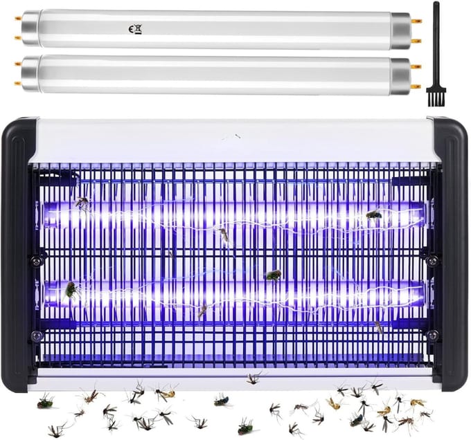 ZMR® Mottenval - Mottenvanger - Insectenval - Zwart - 40cm x 8cm x 24cm