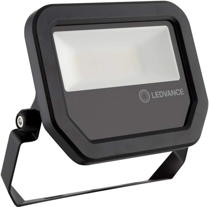 Krachtige LED Schijnwerper Zwart 20W 2200lm IP65 Warm Wit Vervanger 50W
