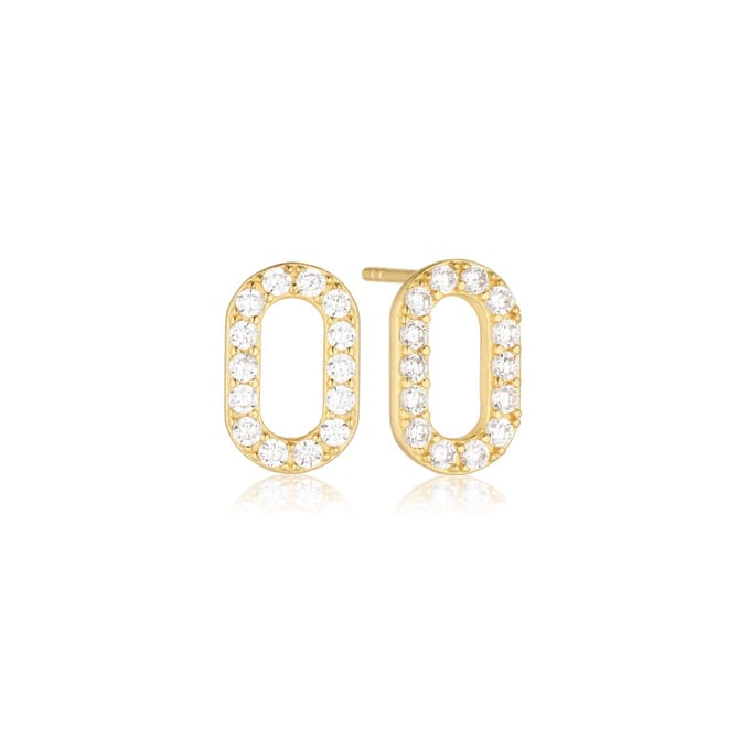 SIF JAKOBS JEWELLERY CAPIZZI EARRING SJ-E42208-CZ-YG
