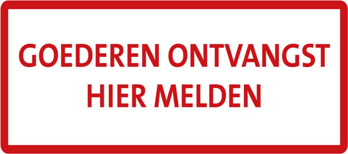 Pas Op! Elektrische Spanning Sticker – 20 x 20 cm