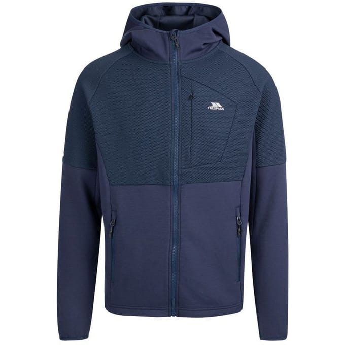 Trespass Heren bani active full zip hoodie