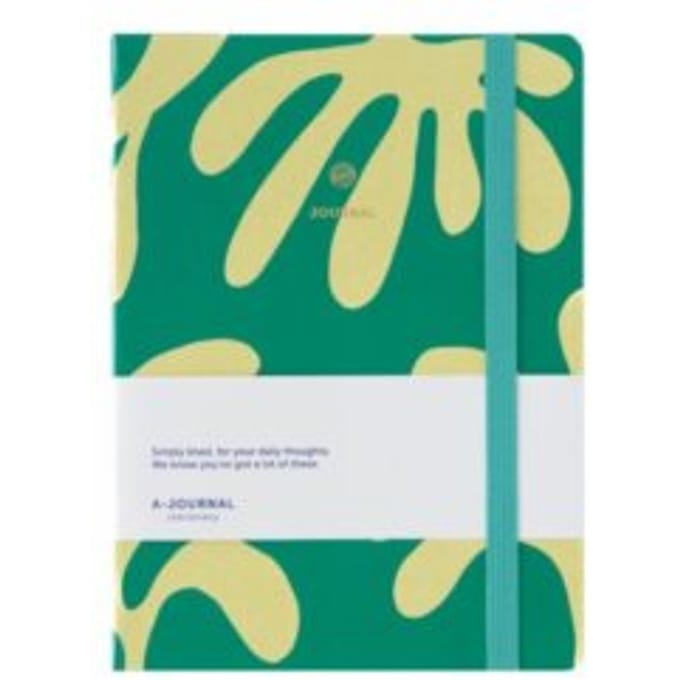 A-Journal - A-Block notitieblok - A5 - Geel en paars