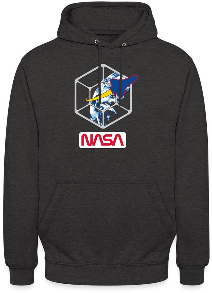 NASA-baan om de aarde Hoodie Unisex