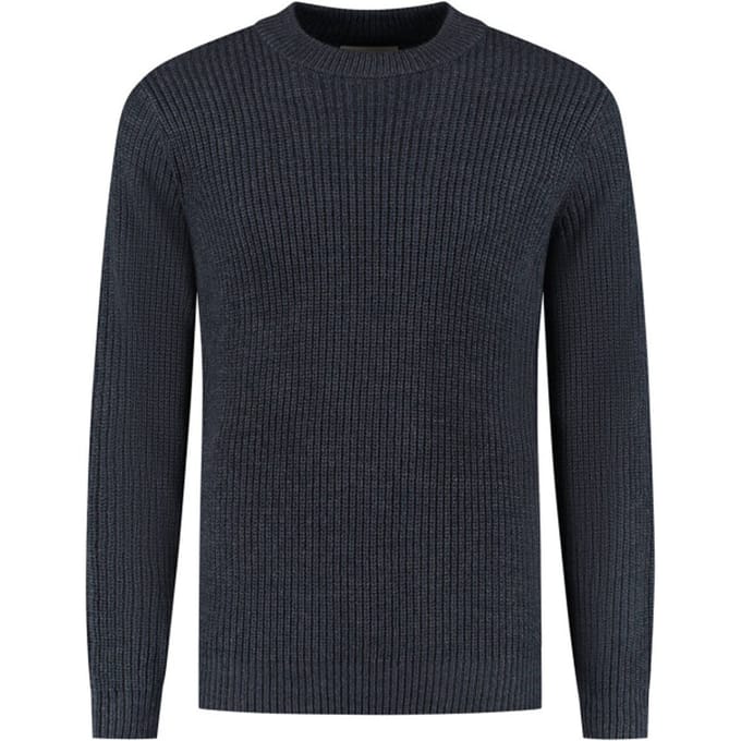 Dstrezzed Ds-crew Ribknit Anthra Melange Taglia: XXL | Maglioni a maglia Outlet | Uomo