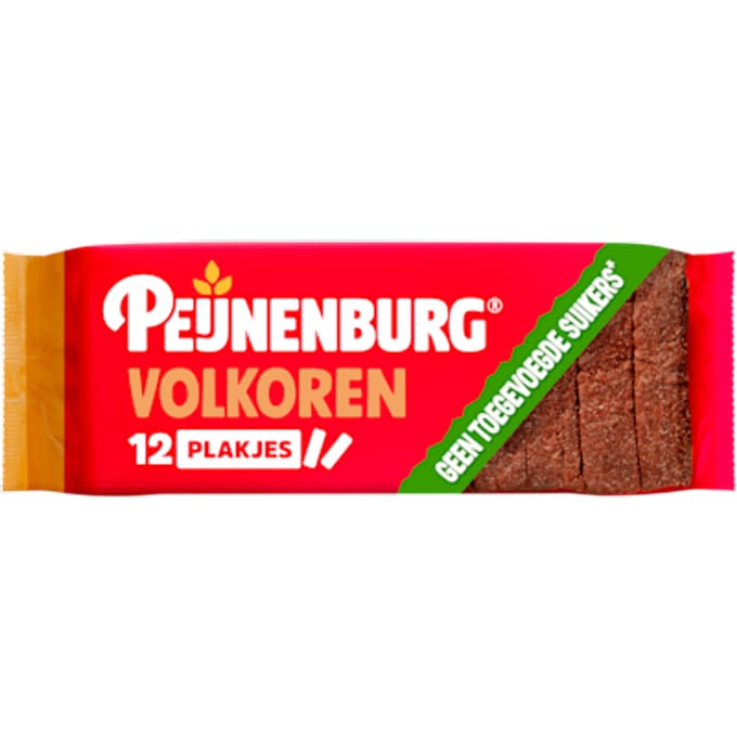 Volkoren zonder toegev. suiker gesn