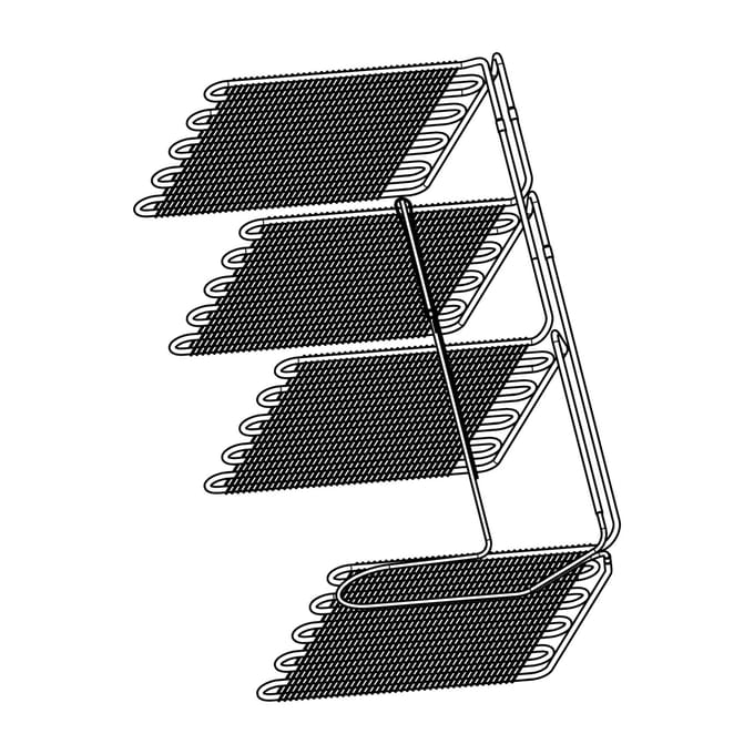 AEG Verdampertoren vriezer 2666002155