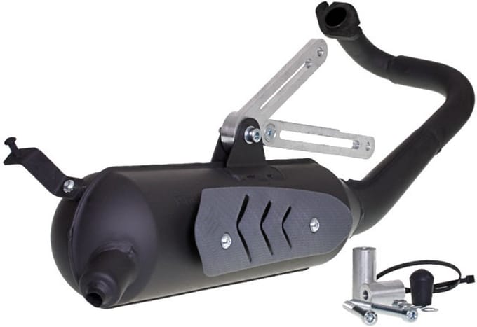 Pot d échappement Polini pour Scooter Kymco 50 Agility 2T 2010 à 2013 200.0320 / Original Neuf