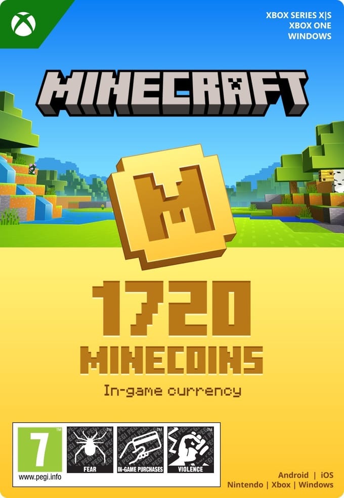 Minecraft: Minecoins Pack: 1720 Coins - Other - Consumable