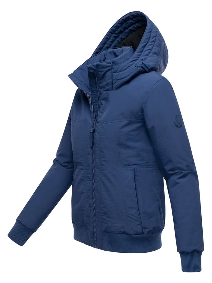 Marikoo dames winterjas Mooni 16 in bomberstijl met capuchon