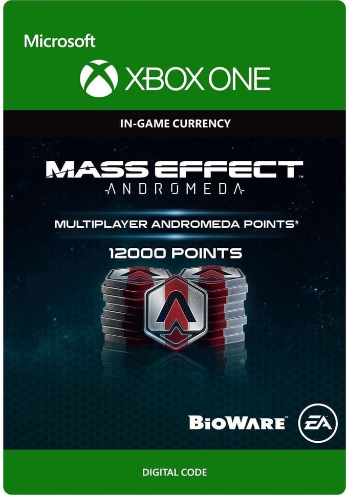 Mass Effect: Andromeda: Andromeda Points Pack 6 (12000 PTS) - Consumable - Xbox One