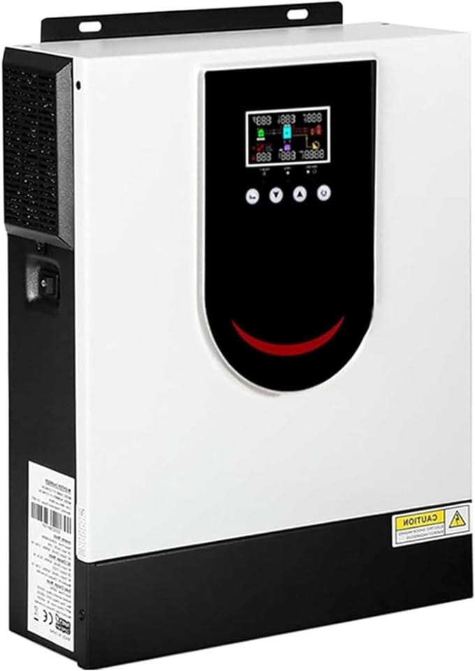 Hybride Zonne-omvormer - Energie Omvormer - Energie Opladen - Pure Sinusgolf - 3.2KW - Multicolor