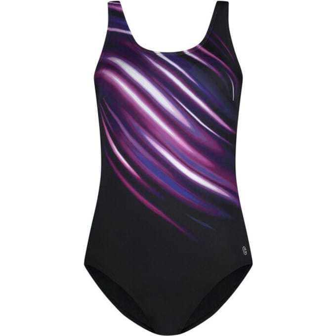 Ten Cate badpak soft cup prothesis midnight waves voor Dames | Maat 38