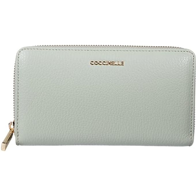 Coccinelle Metallic Soft Celadon Green Maat: OS | Portemonnees Outlet | Dames | Groen
