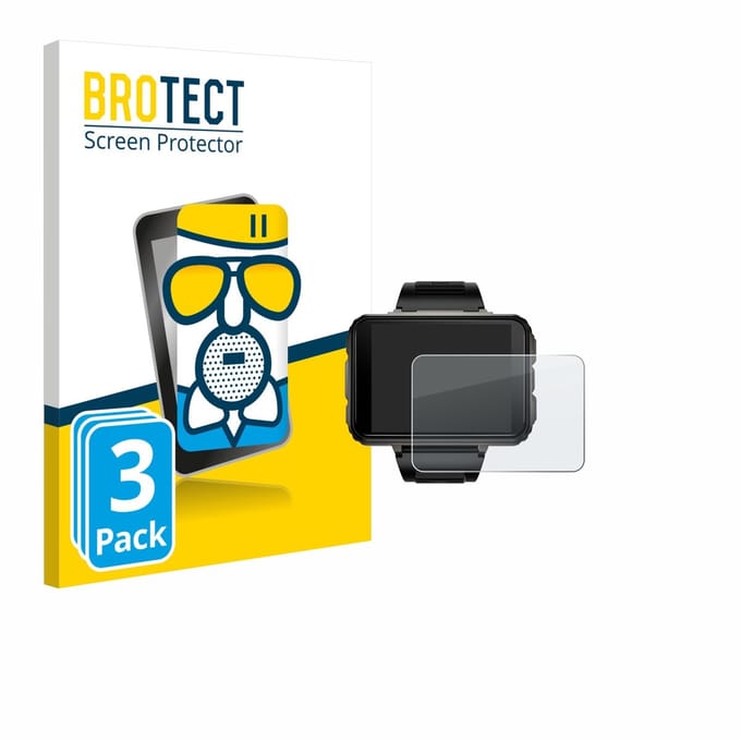 BROTECT - Screenprotector voor Lokmat Appllp 5 Max - Folie Beschermfolie Beschermglas matte 3 Stuks