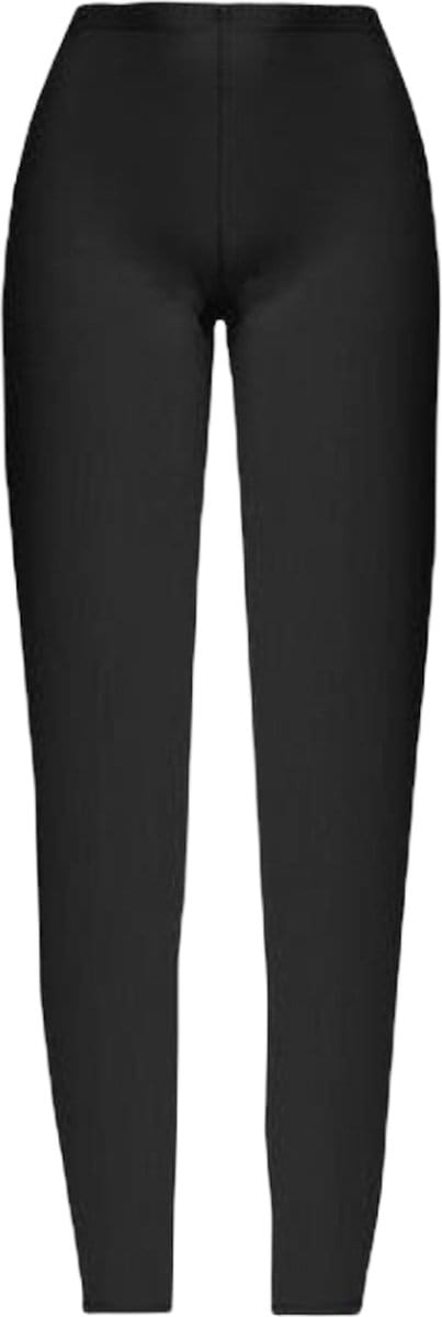 Dames Legging - High Waist - Basic - Zwart - Maat M (702-1)