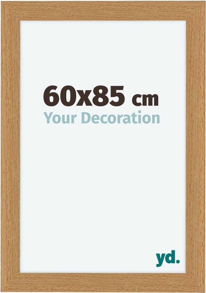 Your Decoration - Fotolijst 60x85 cm - MDF - Beuken - Como