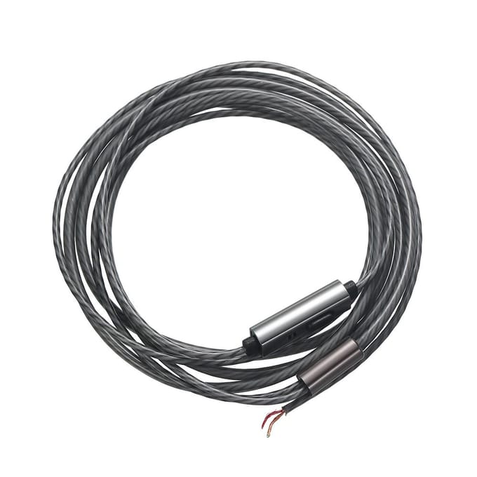 DIY-oortelefoonkabel met microfoon Zuiver koperdraad Vervanging Type-C mannelijke aansluiting naar kale hoofdtelefoon 3.5mm jack