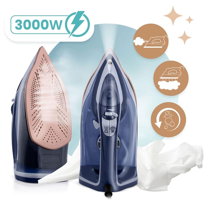 Stoomstrijkijzer 3000W Berdsen BD-330 keramische coating verticaal strijken