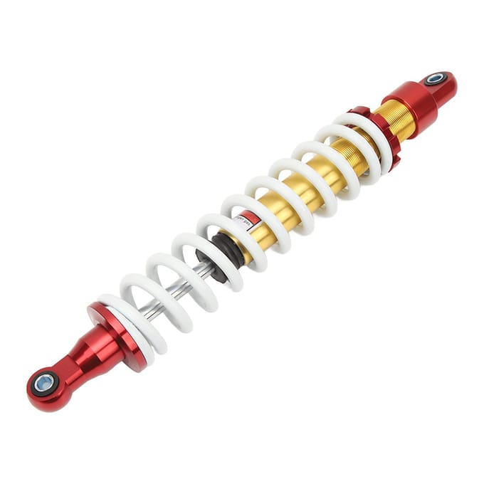 430mm Motorfiets Schokdemper Hoge Prestaties Verstelbare Demping voor 150cc?250cc PIT QUAD DIRT white