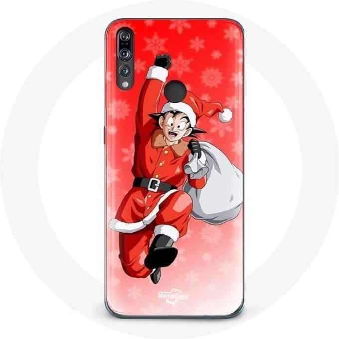 Coque - Maniacase - Huawei P30 Lite - Anime Son Goku - Protection - Souple noir