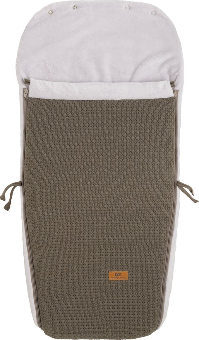 Baby's Only Voetenzak buggy - Buggyzak Robust - Taupe - Geschikt voor 3-puntsgordel