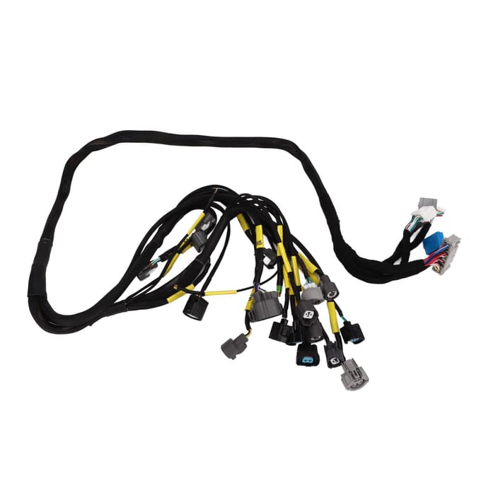 Verstopte Motor Kabelboom Automobiel Elektrische Kabelboom Vervanging voor Civic Integra B16 B18 D16 black