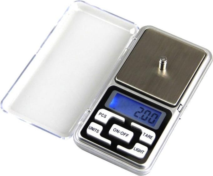 Mini Precisie Keukenweegschaal - Digitale Keukenweegschaal - tot 200 gram
