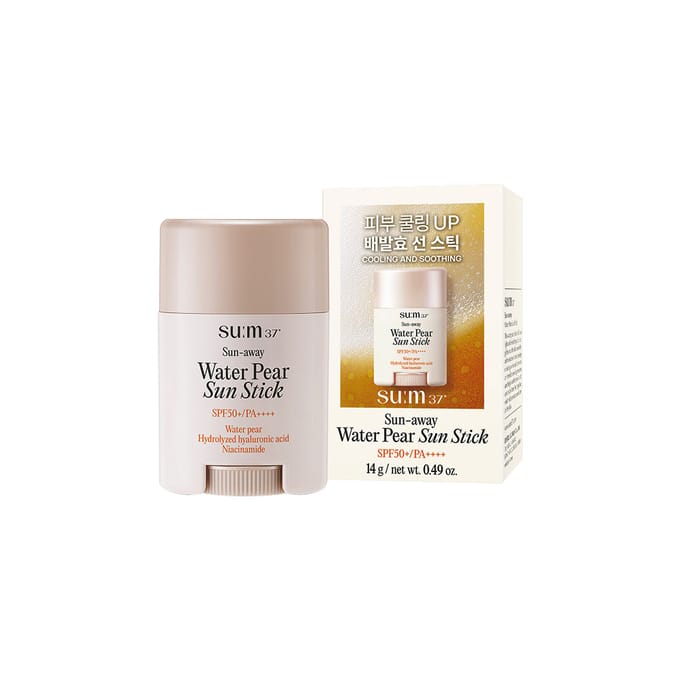 zo:m37 Sun Away Water Pear Sun Stick SPF 50+ / PA++++ 14g white