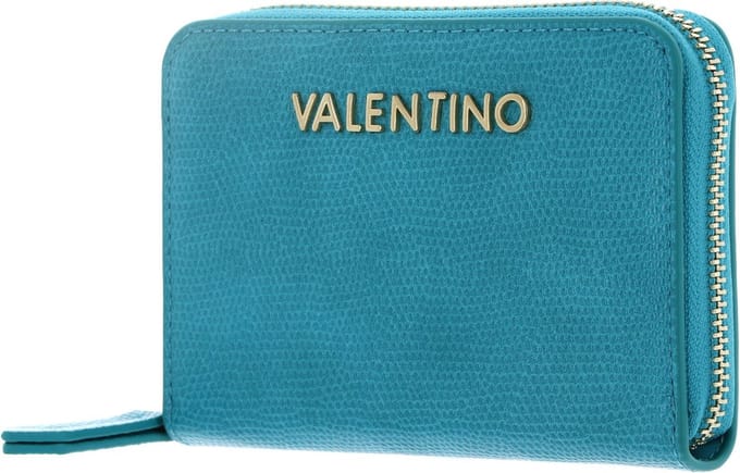 VALENTINO portemonnee Montmartre Re Zip Around Wallet Turchese turquoise