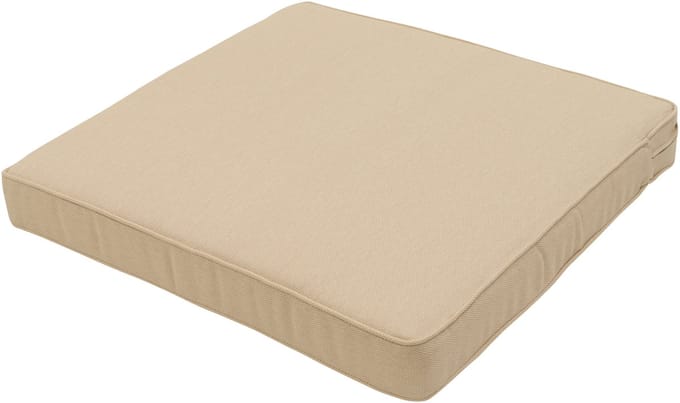Lounge luxe ca.60x60cm Beige canvas eco+