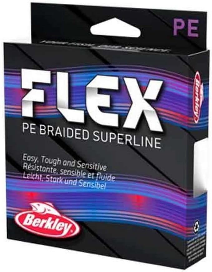 Berkley Flex 135M Gevlochten Lijn 0.220mm Moss Green