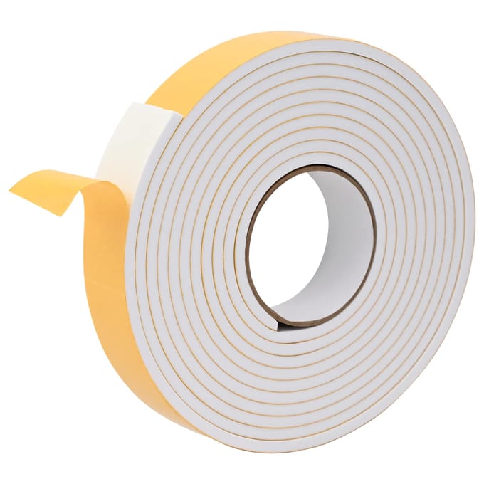 vidaXL - Zelfklevende - schuimtape - 2 - st - Wit - 30mm - x - 5m - CR - Schuim