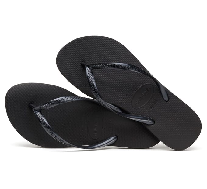 Havaianas Slim Teenslippers Dames - Zwart- Dames, Zwart 41/42