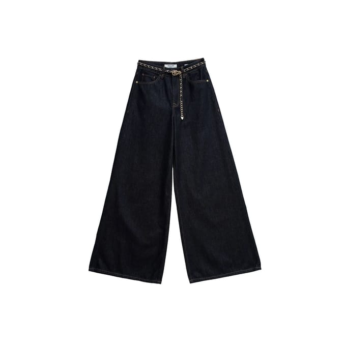 Dames Wide Leg Jeans Salsa Jeans Super