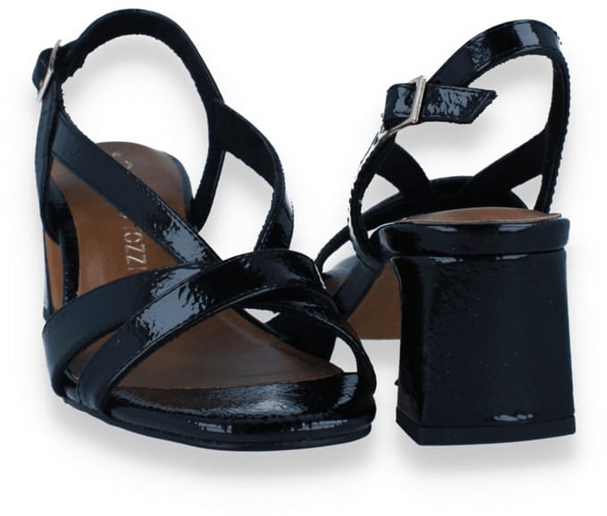 Marco Tozzi Dames Sandaal | Zwart | Maat: 38