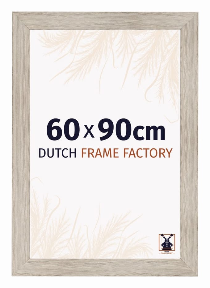 Fotolijst 60x90 cm - MDF - Eiken Licht - Praag